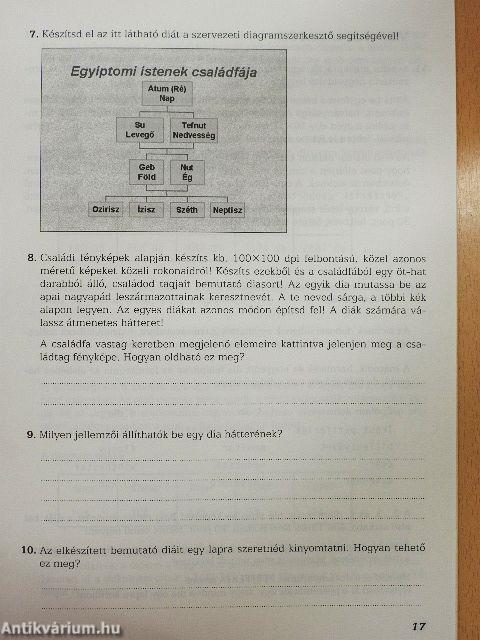 Informatika munkafüzet 10.