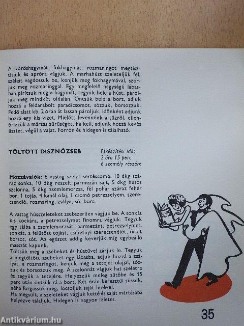 Az olasz konyha remekeiből