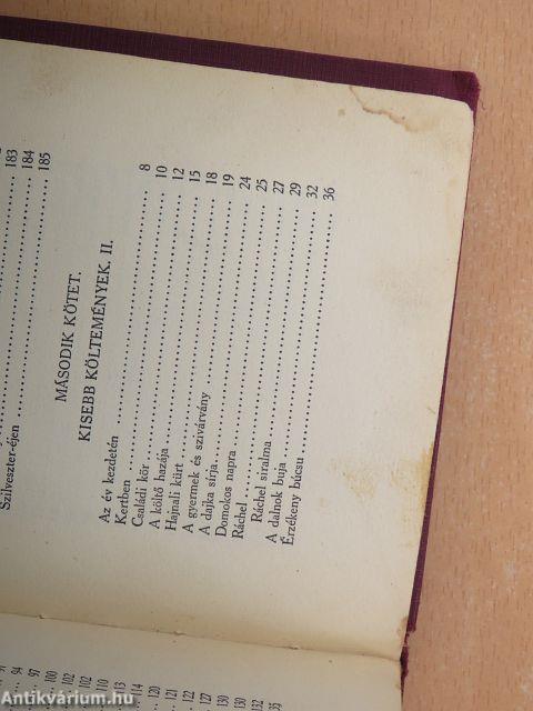 Arany János összes költői művei I-X. (rossz állapotú)