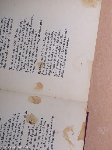 Arany János összes költői művei I-X. (rossz állapotú)