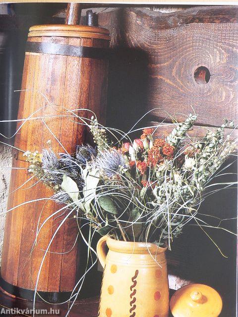 Száraz virágok és csokrok
