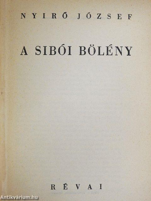 A sibói bölény I-II.