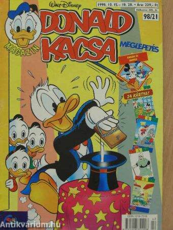 Donald Kacsa magazin 1998/21.