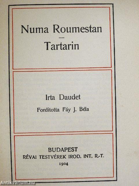 Numa Roumestan/Tartarin