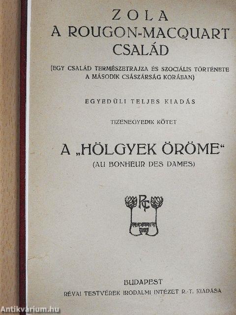 A "hölgyek öröme"