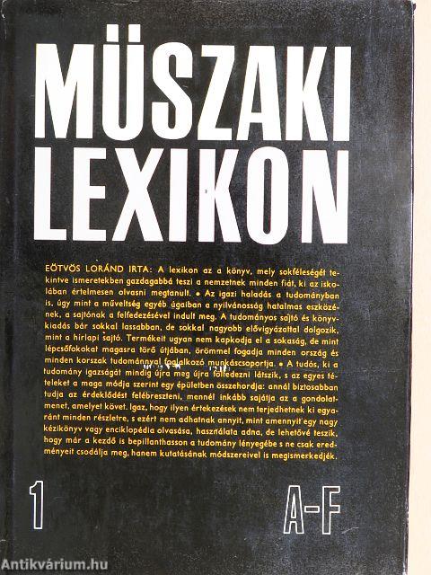 Műszaki lexikon 1.