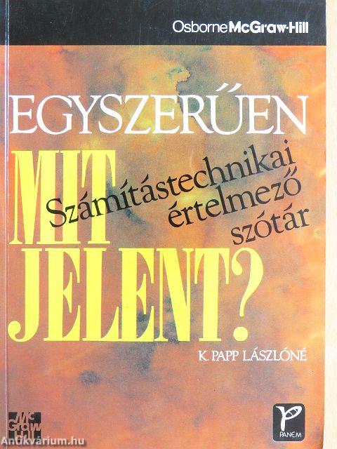 Egyszerűen Mit jelent?