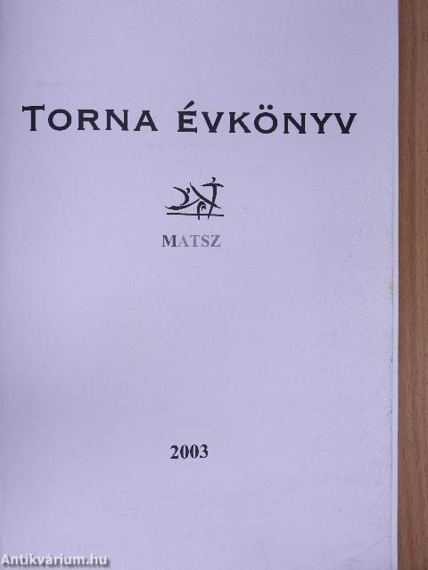 Torna évkönyv 2003