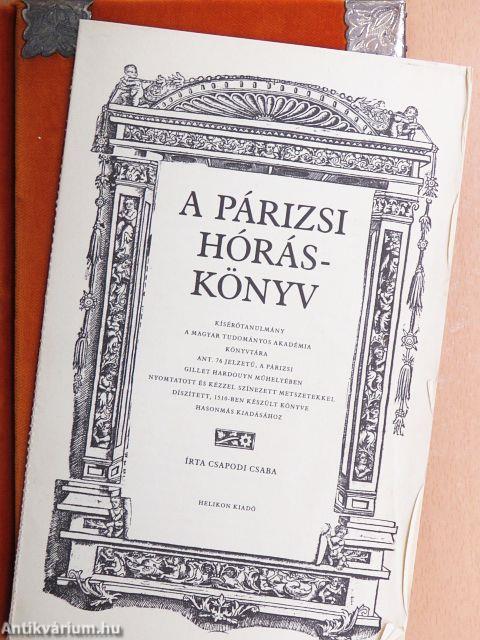 A párizsi hóráskönyv