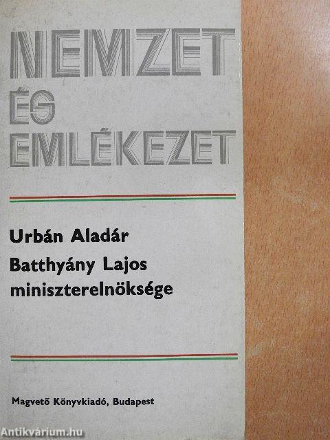 Batthyány Lajos miniszterelnöksége