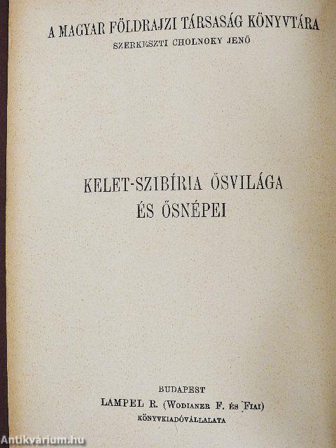 Kelet-Szibíria ősvilága és ősnépei