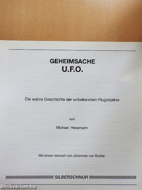 Geheimsache U. F. O. 