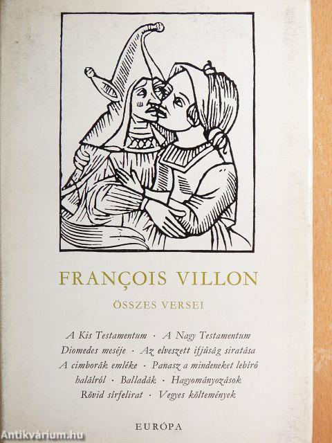 Francois Villon összes versei