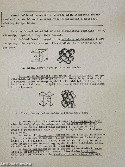 Építőipari anyag- és gyártásismeret 3.