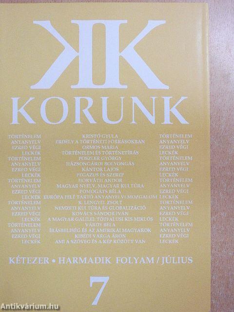 Korunk 2000. július