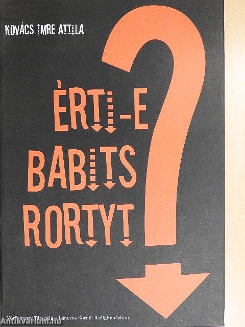 Érti-e Babits Rortyt?