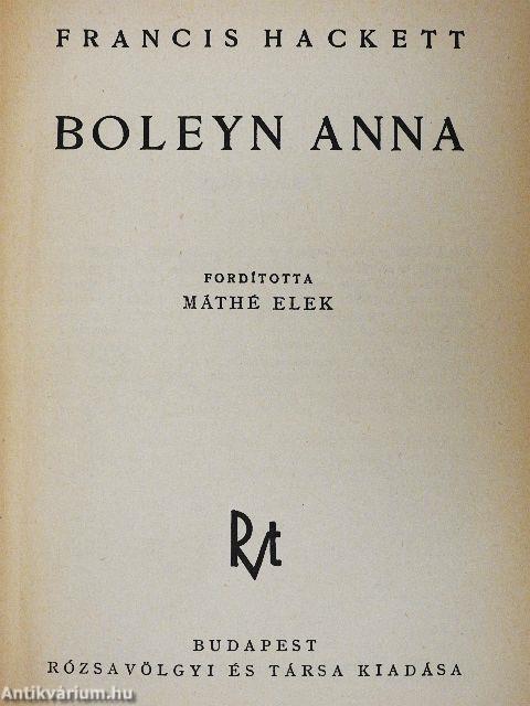 Boleyn Anna