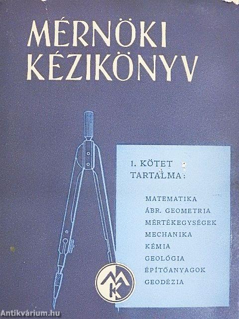 Mérnöki kézikönyv I-V.