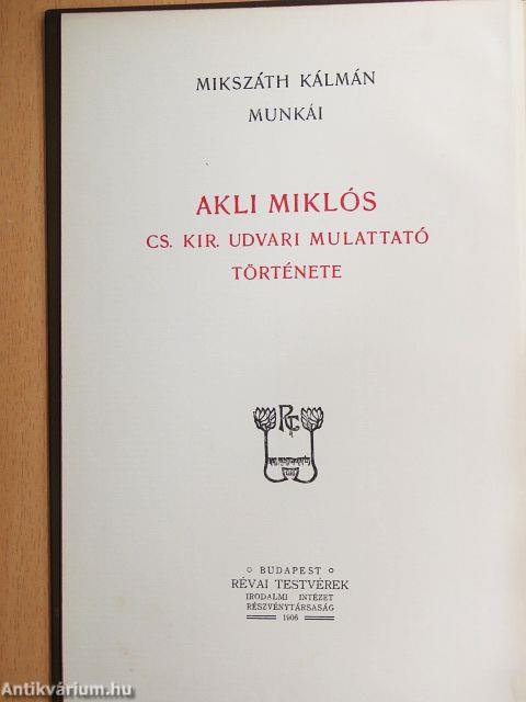 Akli Miklós