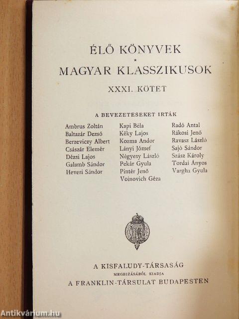 Gyulai Pál munkái I-IV.