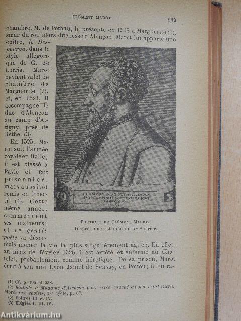 Histoire de la Littérature Francaise des origines a 1930