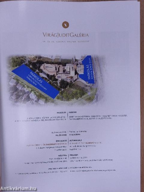 Virág Judit Galéria és Aukciósház - Őszi aukció 2021