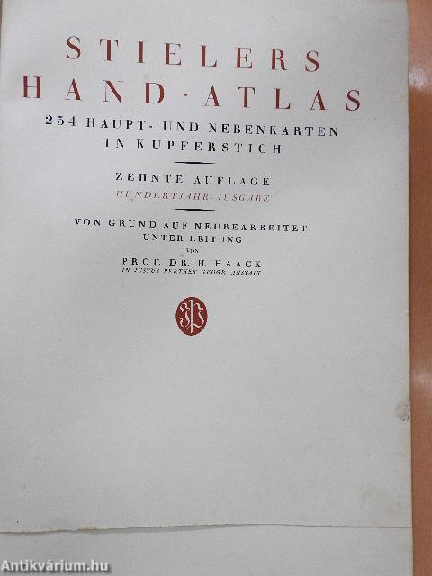 Stielers Hand Atlas/Nemenverzeichnis zu Stielers Hand-Atlas