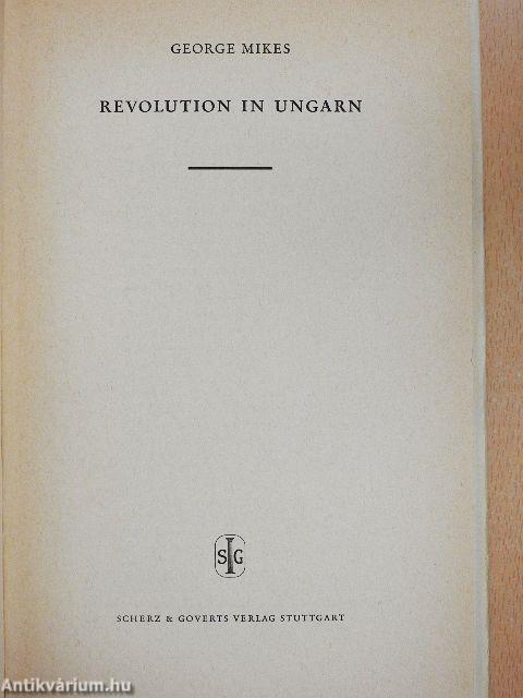 Revolution in Ungarn