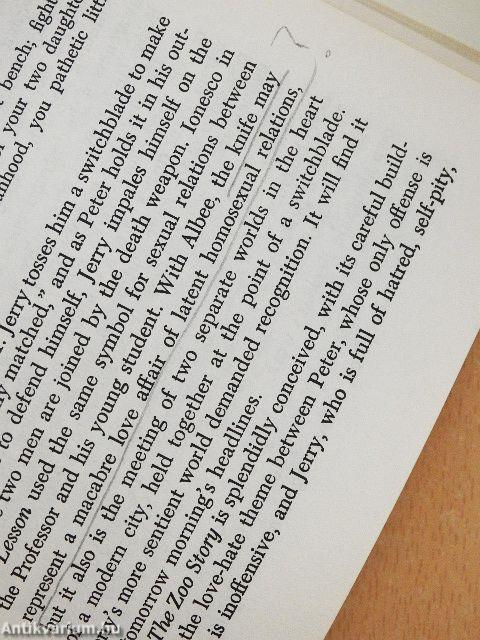 American Plays and Playwrights of the Contemporary Theatre