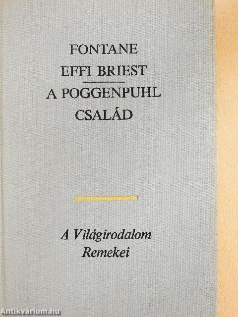 Effi Briest/A Poggenpuhl család