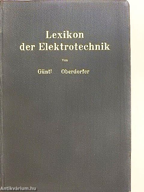 Lexikon der Elektrotechnik