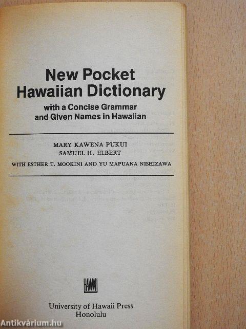 New Pocket Hawaiian Dictionary