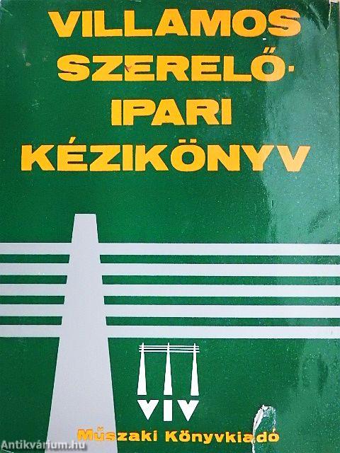 Villamos szerelőipari kézikönyv