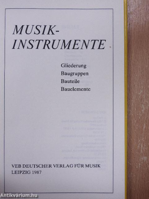 Musikinstrumente