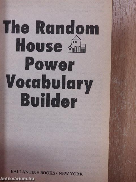 The Random House Power Vocabulary Builder