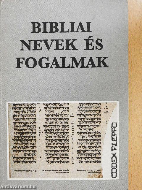 Bibliai nevek és fogalmak