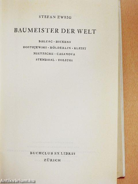 Baumeister der Welt