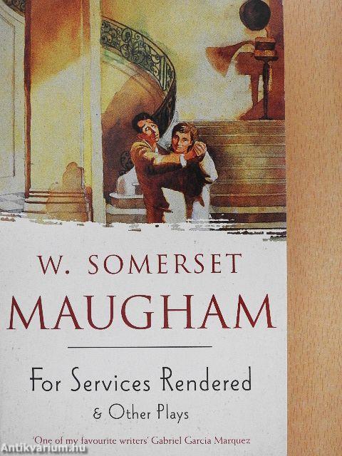 For Services Rendered & Other Plays