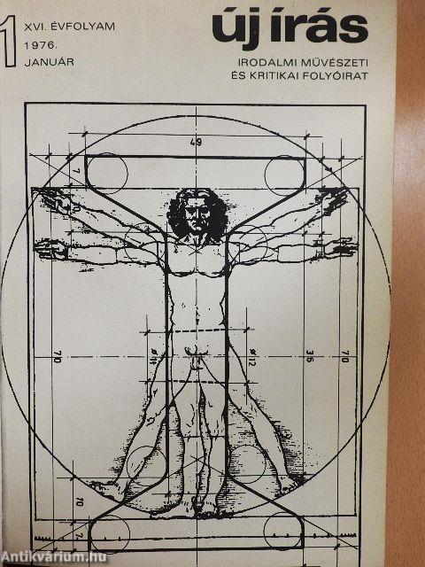 Új Írás 1976. január-december I-II.