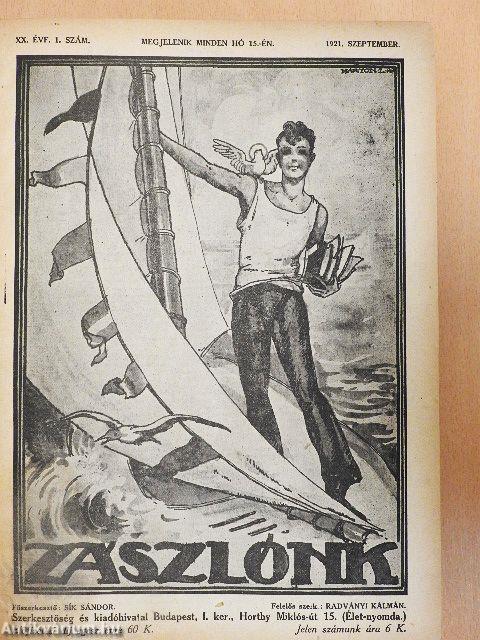 Zászlónk 1921-1926. (vegyes számok) (48 db)