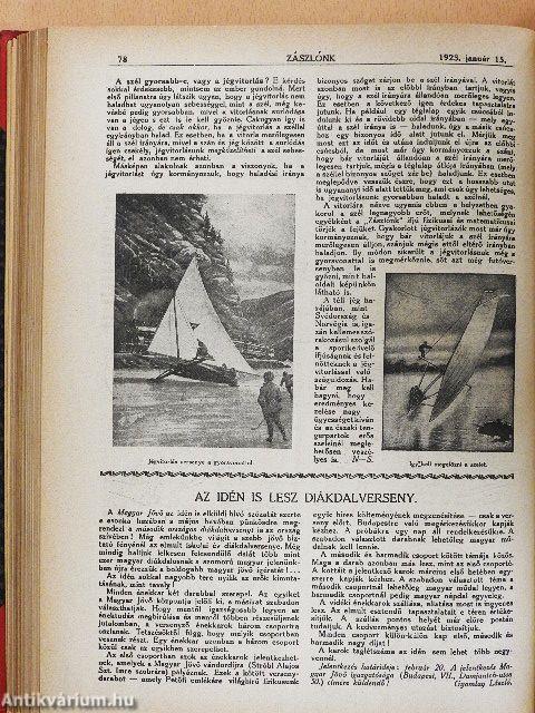 Zászlónk 1921-1926. (vegyes számok) (48 db)