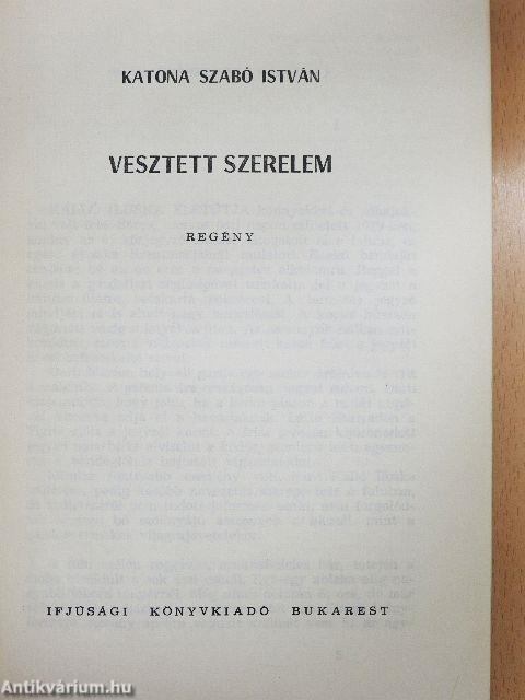 Vesztett szerelem