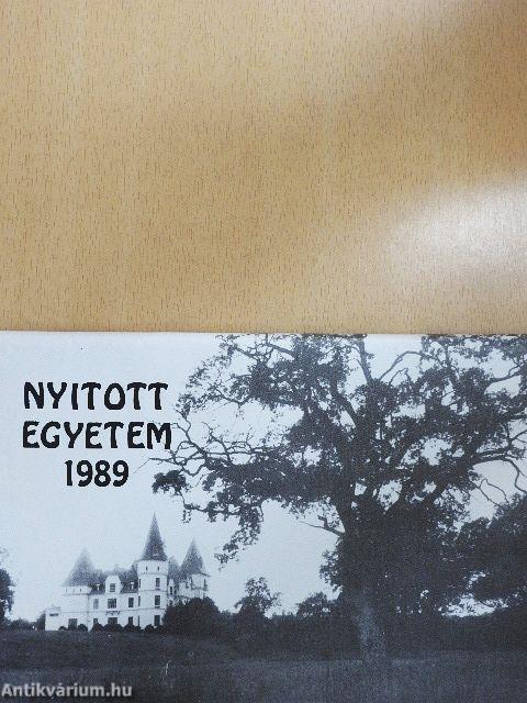 Nyitott egyetem 1989