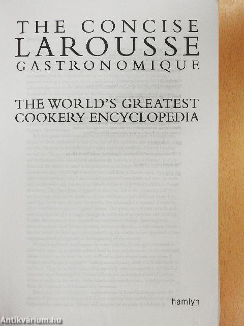 The Concise Larousse Gastronomique