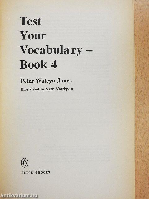 Test Your Vocabulary - Book 4