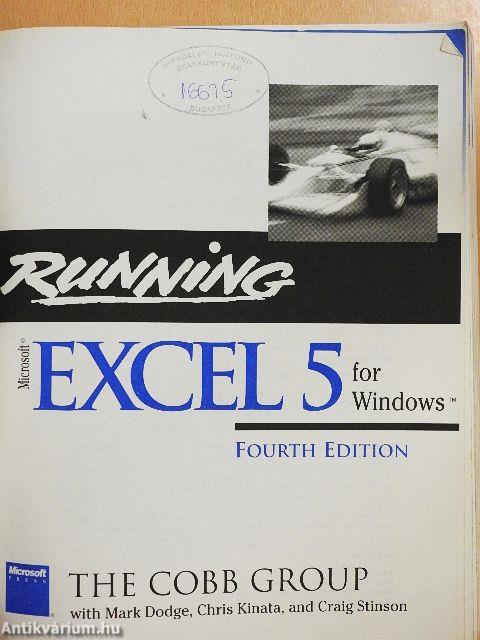 Running Microsoft Excel 5 for Windows