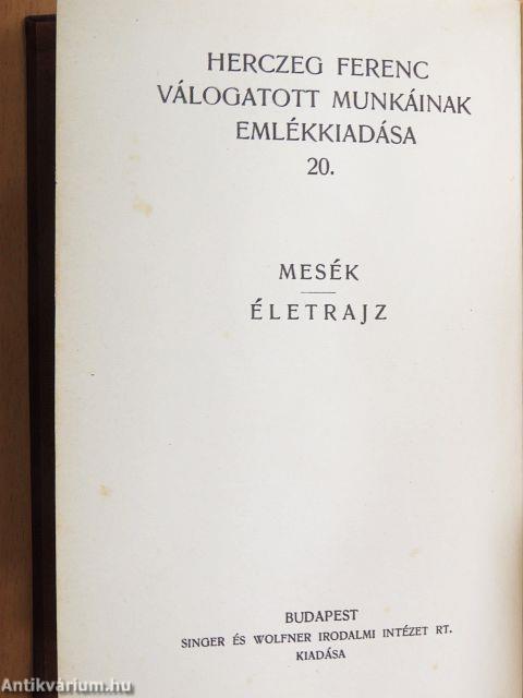 Mesék/Életrajz