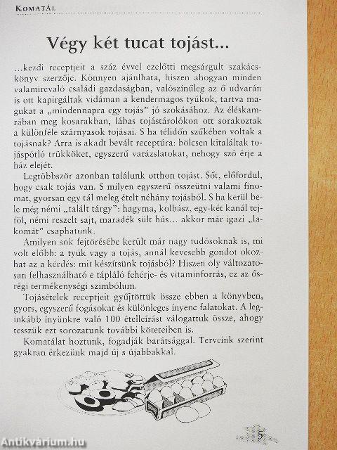 Tojásételek találékonyan