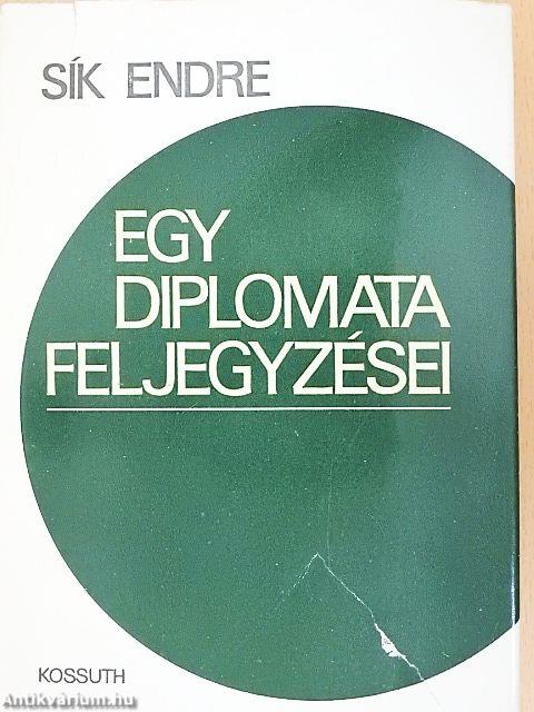 Egy diplomata feljegyzései