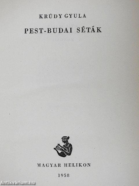 Pest-budai séták